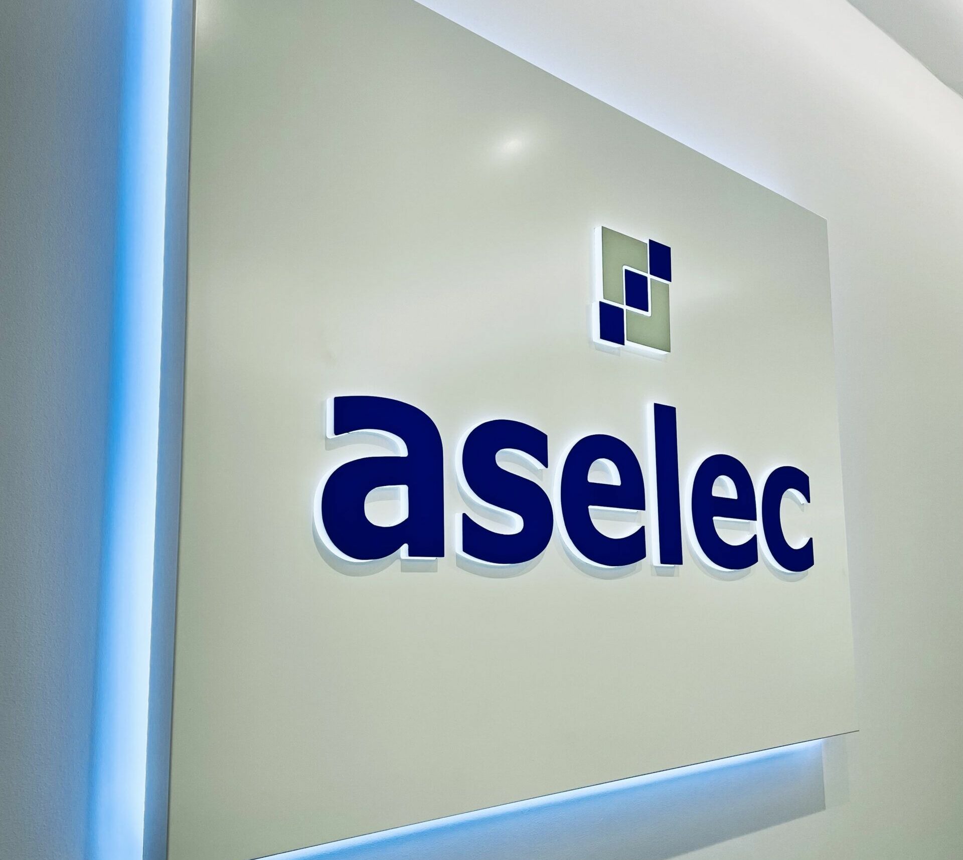asesoria-fiscal-en-murcia Rótulo exterior de ASELEC, asesoría fiscal en Murcia especializada en servicios integrales para empresas y pymes